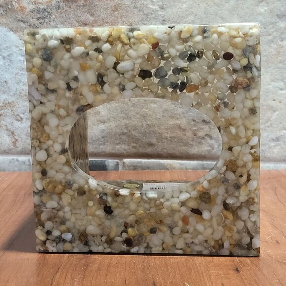 The Great Indoors Tissue Cover Pebble Resin - Picture 10 of 12